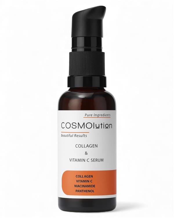 Aydınlatıcı Ve Cilt Tonu Eşitleyici Collagen & C Vitamini Cilt Serumu 30 mL 